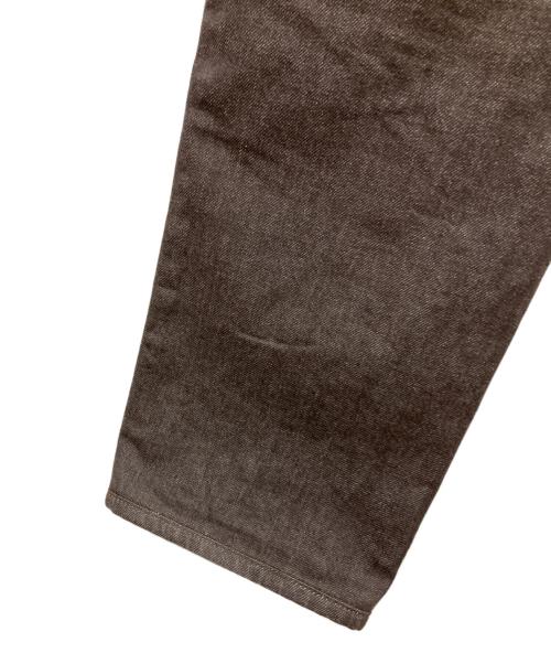 EDWIN（エドウィン）EDWIN (エドウィン) TOMORROW LAND (トゥモローランド) 別注ルーズフィットデニムパンツ グレー サイズ:SIZE 29の古着・服飾アイテム
