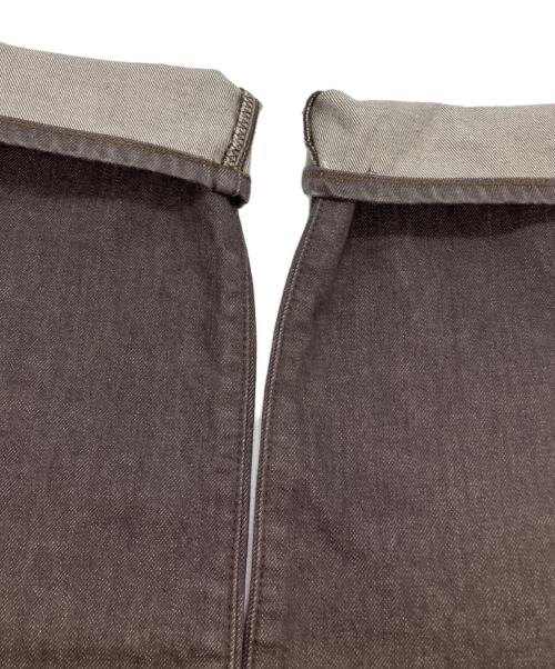 EDWIN（エドウィン）EDWIN (エドウィン) TOMORROW LAND (トゥモローランド) 別注ルーズフィットデニムパンツ グレー サイズ:SIZE 29の古着・服飾アイテム