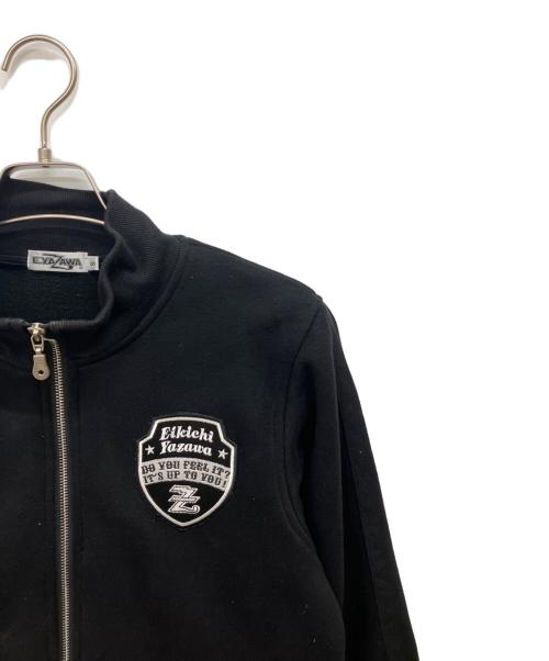 E・YAZAWA（イー・ヤザワ）E・YAZAWA (イー・ヤザワ) ジップアップジャケット ブラック サイズ:Sの古着・服飾アイテム