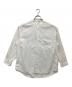Graphpaper（グラフペーパー）の古着「Broad L/S Oversized Band Collar Shirt」｜ホワイト