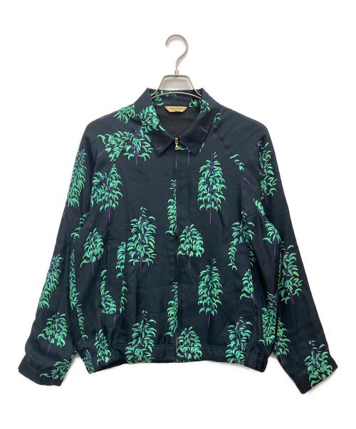 Wang Chomphu（ワンチョンプー）Wang Chomphu (ワンチョンプー) シルクジャケット ブラック サイズ:MEDUIMの古着・服飾アイテム