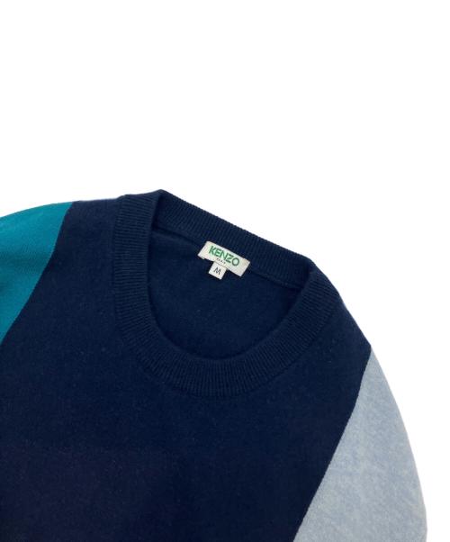 KENZO（ケンゾー）KENZO (ケンゾー) ニット ネイビー サイズ:Mの古着・服飾アイテム