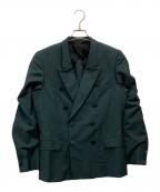 PAUL SMITHポールスミス）の古着「ダブルブレストテーラードジャケット」｜グリーン
