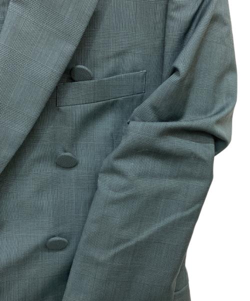 PAUL SMITH（ポールスミス）Paul Smith (ポールスミス) ダブルブレストテーラードジャケット グリーン サイズ:Lの古着・服飾アイテム