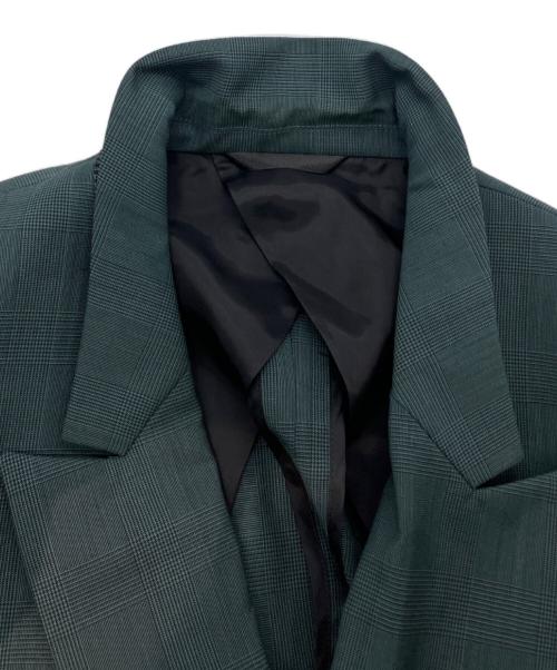 PAUL SMITH（ポールスミス）Paul Smith (ポールスミス) ダブルブレストテーラードジャケット グリーン サイズ:Lの古着・服飾アイテム