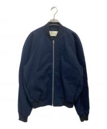CEDRIC CHARLIER（セドリック シャルリエ）の古着「ボンバージャケット」｜ネイビー