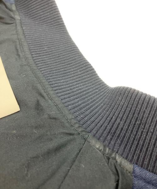 CEDRIC CHARLIER（セドリック シャルリエ）CEDRIC CHARLIER (セドリック シャルリエ) ボンバージャケット ネイビー サイズ:50の古着・服飾アイテム
