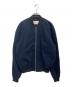 CEDRIC CHARLIER（セドリック シャルリエ）の古着「ボンバージャケット」｜ネイビー