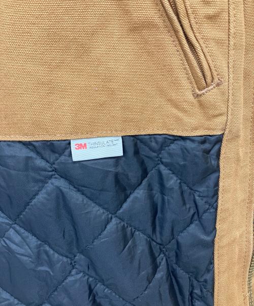 CarHartt（カーハート）CarHartt (カーハート) WASHED DUCK INSULATED ACTIVE JACKET ベージュ サイズ:Lの古着・服飾アイテム