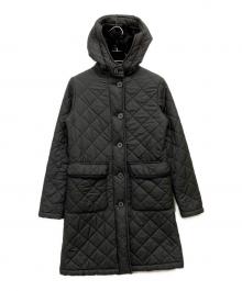 MACKINTOSH（マッキントッシュ）の古着「キルティング中綿コート」｜ブラック