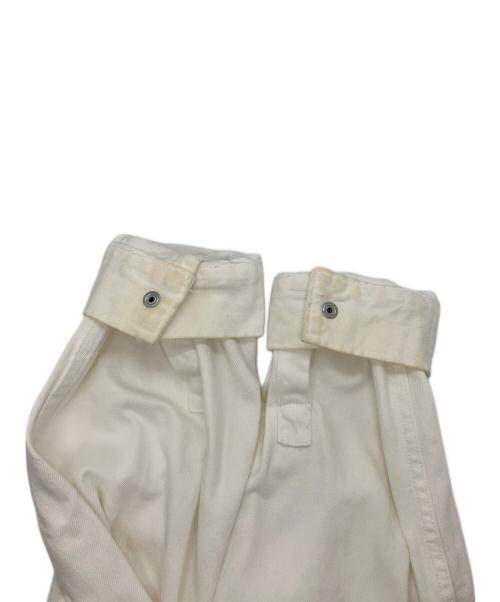 Calvin Klein Jeans（カルバンクラインジーンズ）Calvin Klein Jeans (カルバンクラインジーンズ) BOXY SHIRT JACKET ホワイト サイズ:Mの古着・服飾アイテム