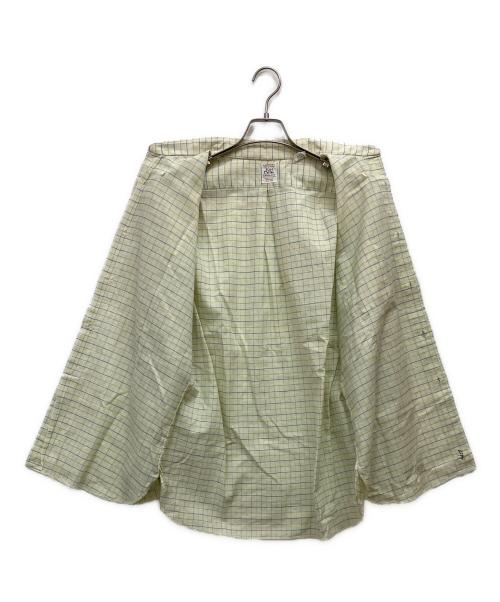 ARROW（アロー）ARROW (アロー) チェックシャツ イエロー サイズ:Lの古着・服飾アイテム