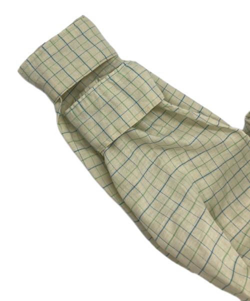 ARROW（アロー）ARROW (アロー) チェックシャツ イエロー サイズ:Lの古着・服飾アイテム