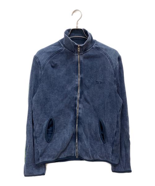 DIESEL（ディーゼル）DIESEL (ディーゼル) S-WAFCOOL-ZIP-LS ジップアップスウェット ブルー サイズ:Sの古着・服飾アイテム