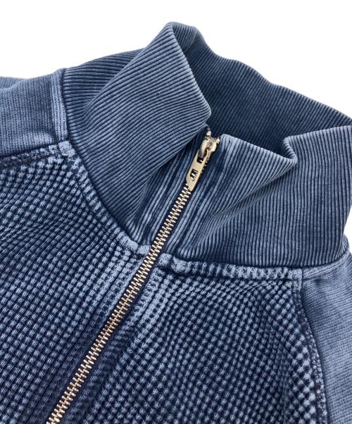 DIESEL（ディーゼル）DIESEL (ディーゼル) S-WAFCOOL-ZIP-LS ジップアップスウェット ブルー サイズ:Sの古着・服飾アイテム