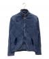 DIESEL（ディーゼル）の古着「S-WAFCOOL-ZIP-LS ジップアップスウェット」｜ブルー