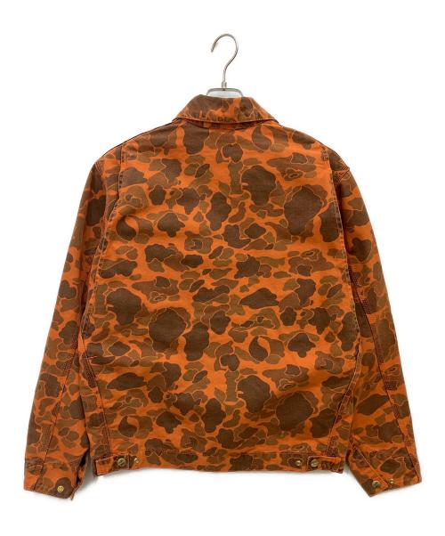 Carhartt WIP（カーハート ワーク イン プログレス）CARHARTT WIP (カーハート ワーク イン プログレス) DUCK DETROIT JACKET オレンジ サイズ:Sの古着・服飾アイテム