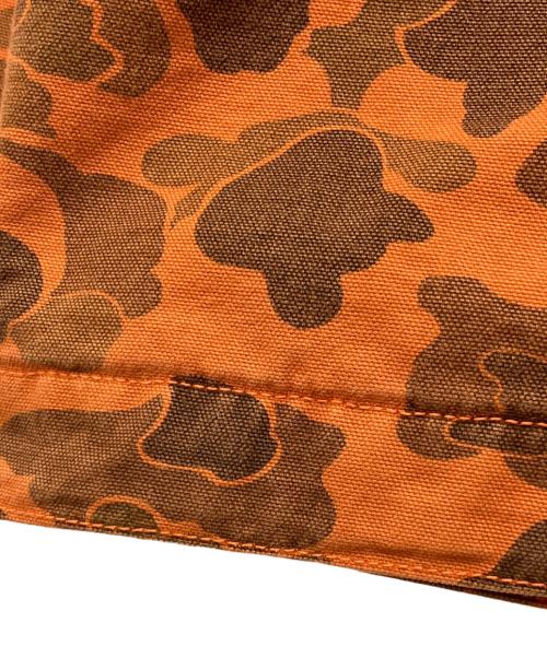 Carhartt WIP（カーハート ワーク イン プログレス）CARHARTT WIP (カーハート ワーク イン プログレス) DUCK DETROIT JACKET オレンジ サイズ:Sの古着・服飾アイテム