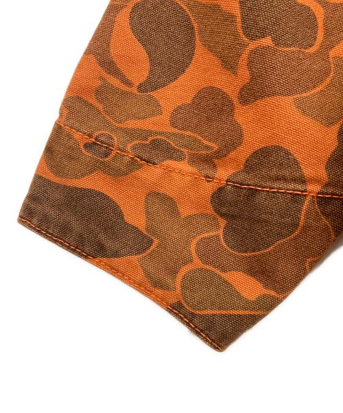 Carhartt WIP（カーハート ワーク イン プログレス）CARHARTT WIP (カーハート ワーク イン プログレス) DUCK DETROIT JACKET オレンジ サイズ:Sの古着・服飾アイテム