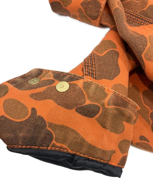 Carhartt WIP（カーハート ワーク イン プログレス）CARHARTT WIP (カーハート ワーク イン プログレス) DUCK DETROIT JACKET オレンジ サイズ:Sの古着・服飾アイテム