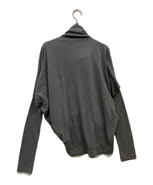 Vivienne Westwood RED LABEL（ヴィヴィアンウエストウッドレッドレーベル）Vivienne Westwood RED LABEL (ヴィヴィアンウエストウッドレッドレーベル) ジップアップカーディガン グレー サイズ:2の古着・服飾アイテム