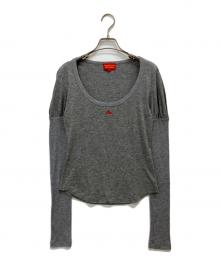 Vivienne Westwood RED LABEL（ヴィヴィアンウエストウッドレッドレーベル）の古着「カットソー」｜グレー