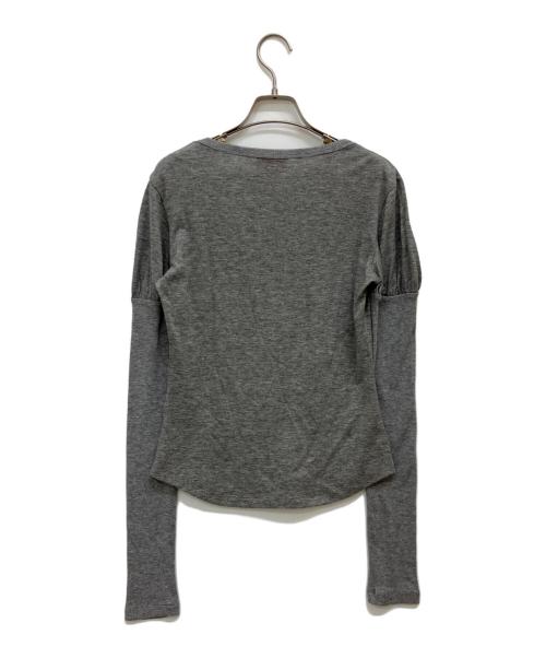 Vivienne Westwood RED LABEL（ヴィヴィアンウエストウッドレッドレーベル）Vivienne Westwood RED LABEL (ヴィヴィアンウエストウッドレッドレーベル) カットソー グレー サイズ:3の古着・服飾アイテム