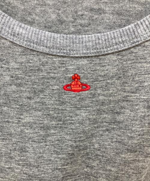 Vivienne Westwood RED LABEL（ヴィヴィアンウエストウッドレッドレーベル）Vivienne Westwood RED LABEL (ヴィヴィアンウエストウッドレッドレーベル) カットソー グレー サイズ:3の古着・服飾アイテム
