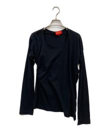 Vivienne Westwood RED LABEL（ヴィヴィアンウエストウッドレッドレーベル）の古着「長袖カットソー」｜ブラック