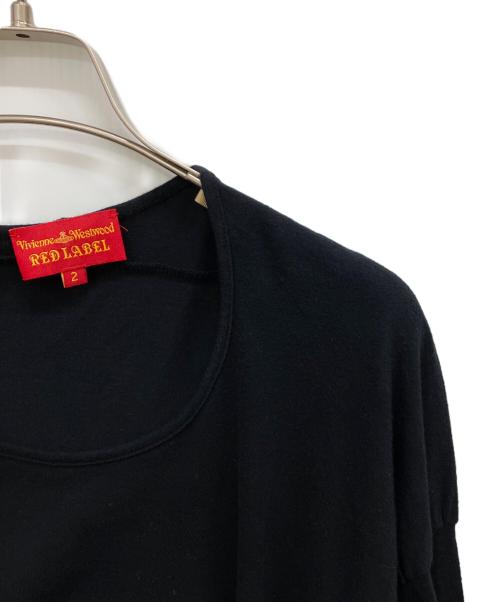 Vivienne Westwood RED LABEL（ヴィヴィアンウエストウッドレッドレーベル）Vivienne Westwood RED LABEL (ヴィヴィアンウエストウッドレッドレーベル) 長袖カットソー ブラック サイズ:2の古着・服飾アイテム