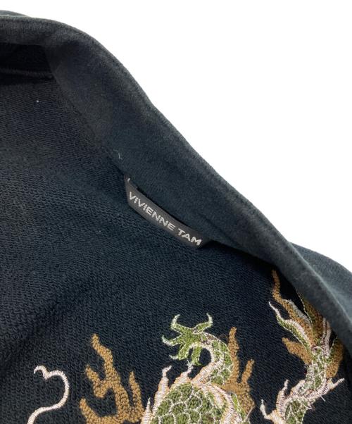 VIVIENNE TAM（ヴィヴィアンタム）VIVIENNE TAM (ヴィヴィアンタム) ジップアップジャケット ブラック サイズ:2の古着・服飾アイテム