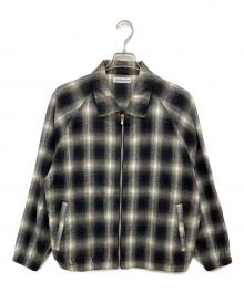 Cabaret Poval（キャバレーポバール）の古着「Ombre Check Drizzler Shirt」｜ブラウン