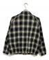 cabaret poval (キャバレーポバール) Ombre Check Drizzler Shirt ブラウン サイズ:M：19000円