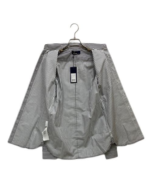 FRED PERRY（フレッドペリー）FRED PERRY (フレッドペリー) ストライプシャツ ネイビー サイズ:XSの古着・服飾アイテム