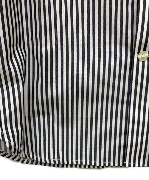 FRED PERRY（フレッドペリー）FRED PERRY (フレッドペリー) ストライプシャツ ネイビー サイズ:XSの古着・服飾アイテム