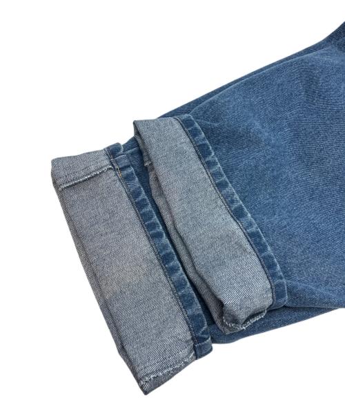 bow.a（ボウ・エー）bow.a (ボウ・エー) DENIM TUCK PANTS ブルー サイズ:ｓの古着・服飾アイテム