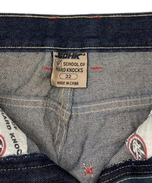 sohk（ショック）SOHK (ショック) デニムパンツ インディゴ サイズ:SIZE 32の古着・服飾アイテム