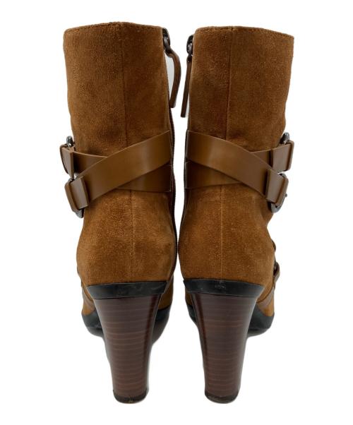 TOD'S（トッズ）TOD'S (トッズ) スウェードブーツ ブラウン サイズ:SIZE 36の古着・服飾アイテム