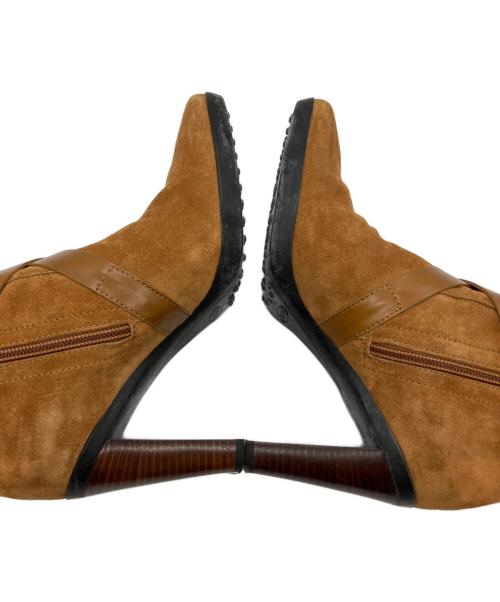 TOD'S（トッズ）TOD'S (トッズ) スウェードブーツ ブラウン サイズ:SIZE 36の古着・服飾アイテム