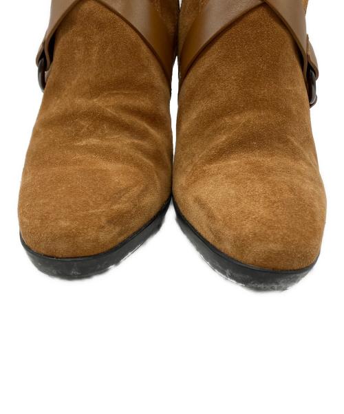 TOD'S（トッズ）TOD'S (トッズ) スウェードブーツ ブラウン サイズ:SIZE 36の古着・服飾アイテム