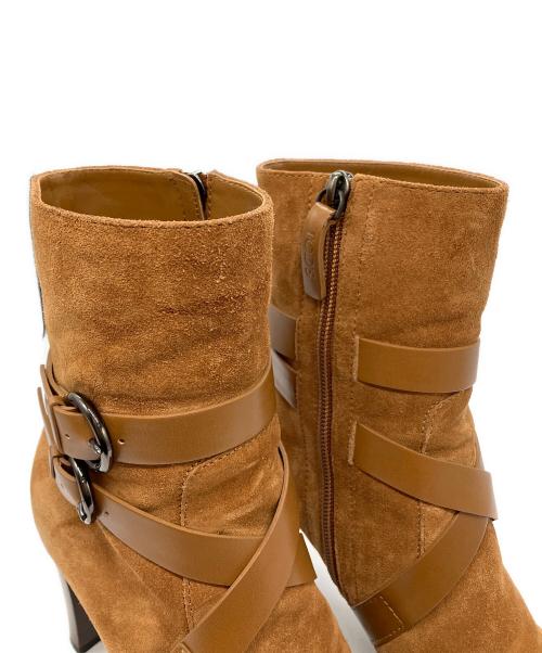 TOD'S（トッズ）TOD'S (トッズ) スウェードブーツ ブラウン サイズ:SIZE 36の古着・服飾アイテム