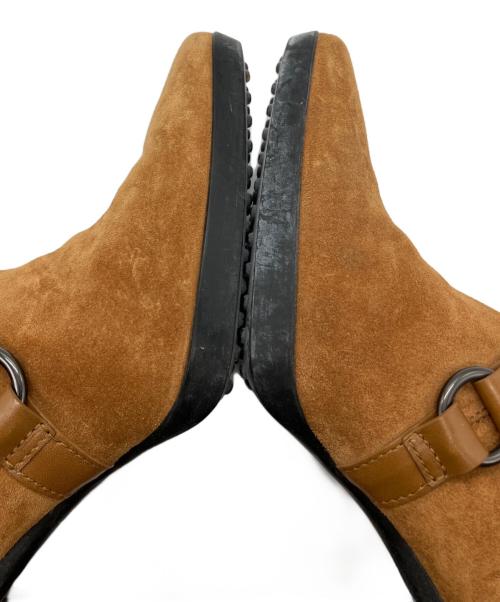 TOD'S（トッズ）TOD'S (トッズ) スウェードブーツ ブラウン サイズ:SIZE 36の古着・服飾アイテム