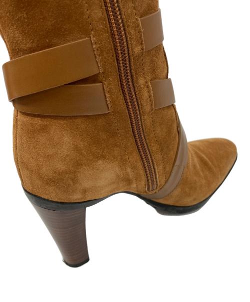 TOD'S（トッズ）TOD'S (トッズ) スウェードブーツ ブラウン サイズ:SIZE 36の古着・服飾アイテム