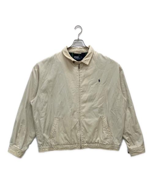 POLO RALPH LAUREN（ポロ・ラルフローレン）POLO RALPH LAUREN (ポロ・ラルフローレン) スイングトップ ベージュ サイズ:XXLの古着・服飾アイテム