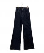 moussyマウジー）の古着「ADVANCED LONG LEG フレア」｜インディゴ