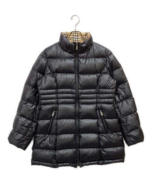 BURBERRY GOLF（バーバリーゴルフ）BURBERRY GOLF (バーバリーゴルフ) ダウンコート ブラック サイズ:Lの古着・服飾アイテム