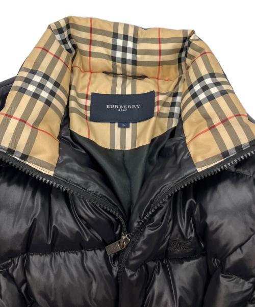 BURBERRY GOLF（バーバリーゴルフ）BURBERRY GOLF (バーバリーゴルフ) ダウンコート ブラック サイズ:Lの古着・服飾アイテム