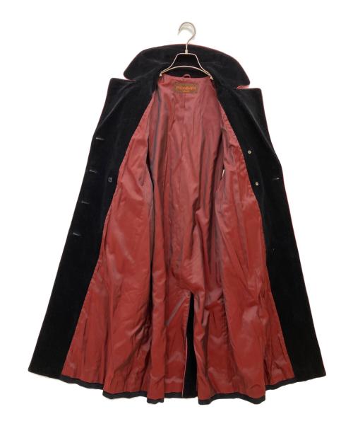 Yves Saint Laurent（イヴサンローラン）Yves Saint Laurent (イヴサンローラン) ベロアコート ブラック サイズ:Fの古着・服飾アイテム