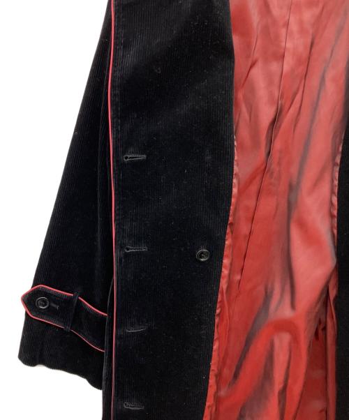 Yves Saint Laurent（イヴサンローラン）Yves Saint Laurent (イヴサンローラン) ベロアコート ブラック サイズ:Fの古着・服飾アイテム
