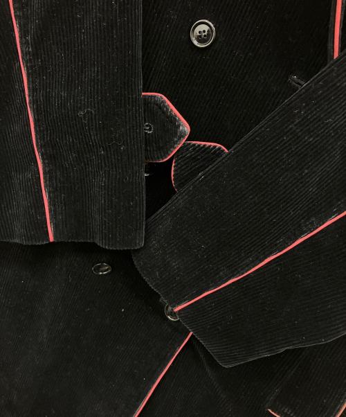 Yves Saint Laurent（イヴサンローラン）Yves Saint Laurent (イヴサンローラン) ベロアコート ブラック サイズ:Fの古着・服飾アイテム